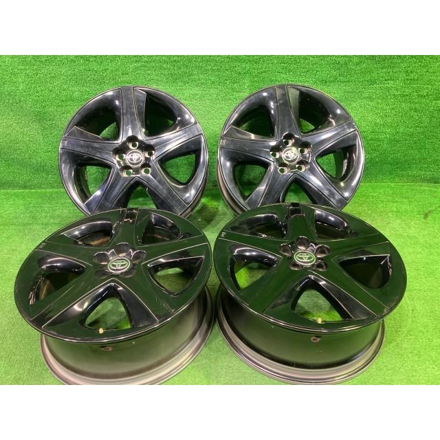 トヨタ（TOYOTA） 純正 プリウス ZVW50 ホイール アルミ クロ 17インチ