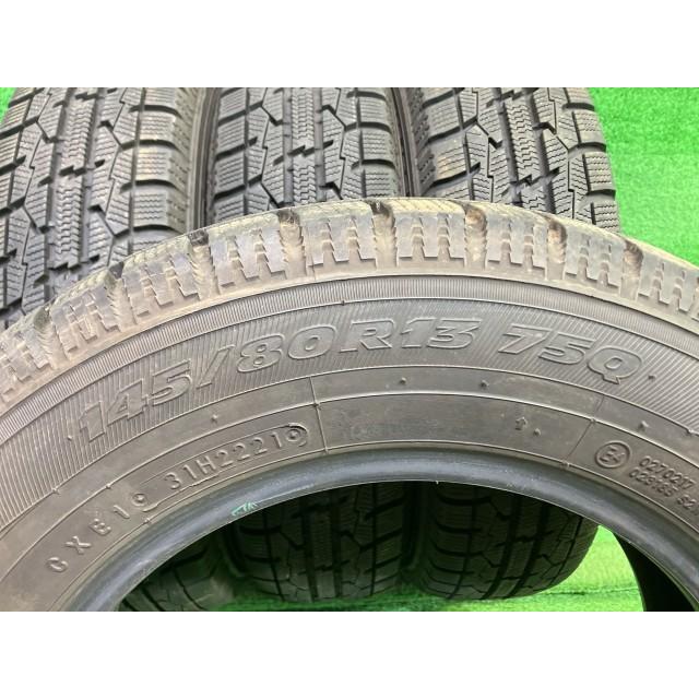 22製造　145/80r13 toyo スタッドレス　ガリットGIZ 4本 TOYO スタッドレス トーヨー オブザーブガリット GIZ 145/80R13 4本 7