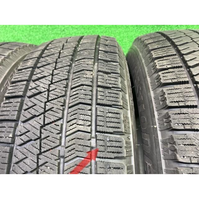 BRIDGESTONE スタッドレス ブリヂストン ブリザック VRX2 175/65R15 4本 2本5ミリ 2本6ミリの画像