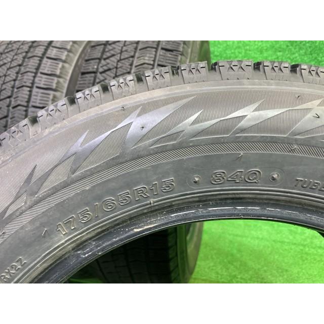 BRIDGESTONE スタッドレス ブリヂストン ブリザック VRX2 175/65R15 4本 2本5ミリ 2本6ミリの画像