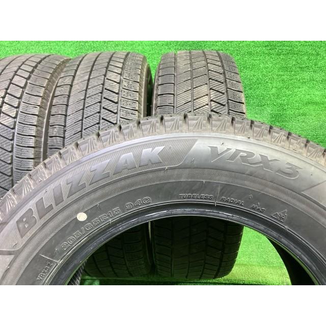 BRIDGESTONE スタッドレス ブリヂストン ブリザックVRX3 205/65R15 4本 