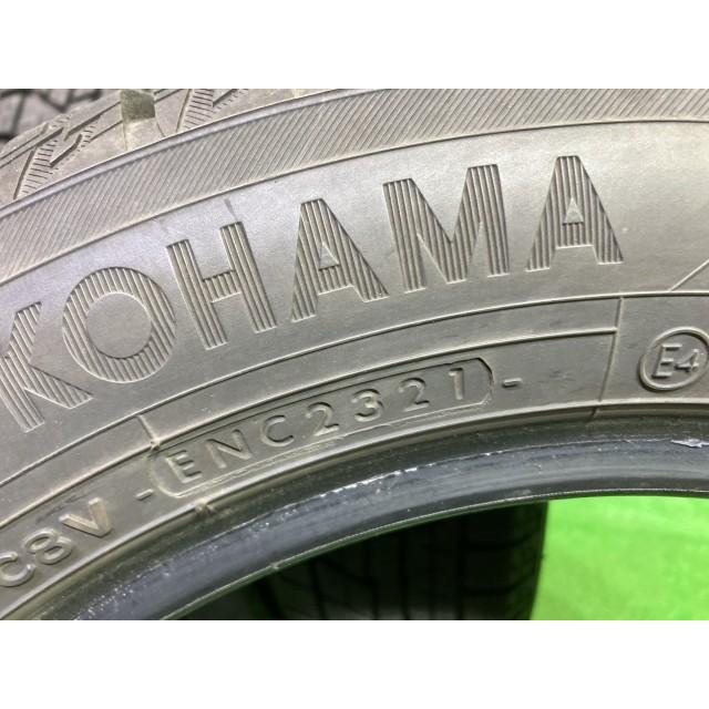 YOKOHAMA スタッドレス ヨコハマ アイスガードIG60 155/65R14 4本 7ミリ 2021年の画像
