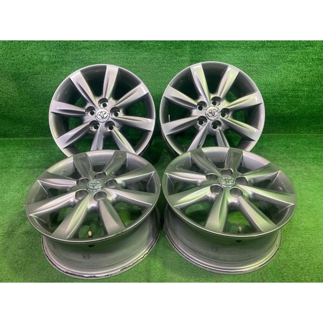 トヨタ TOYOTA 純正 ウィッシュ  ZGE25W ホイール アルミ ガンメタ 15インチ 6J 5穴 4本 100 +45 42611-68050 トヨタ（TOYOTA） 純正 ウィッシュ ZGE25W ホイール アルミ ガンメタ
