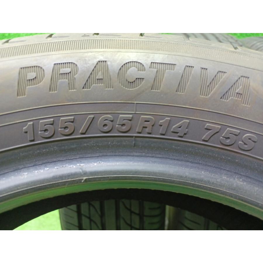 YELLOWHAT サマー イエローハット プラクティバBP01 155/65R14 4本 3本