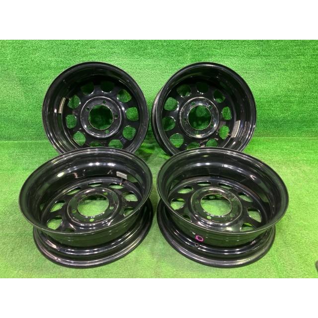 デイトナ ジムニー JB23 ホイール スチール クロ 16インチ 5.5J 5穴 4 