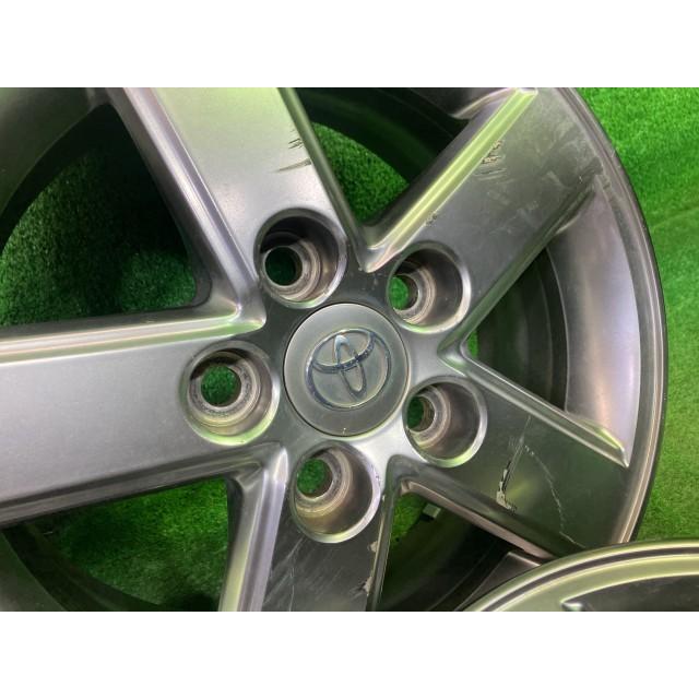トヨタ TOYOTA 純正 ヴォクシー  AZR65G ホイール アルミ ガンメタ 15インチ 6J 5穴 4本 114.3 +50 42611-28610 トヨタ（TOYOTA） 純正 ヴォクシー AZR65G ホイール アルミ ガンメタ