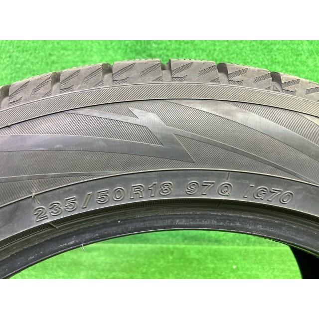 YOKOHAMA スタッドレス ヨコハマ アイスガードIG70 235/50R18 1本 7ミリ 2024年_3