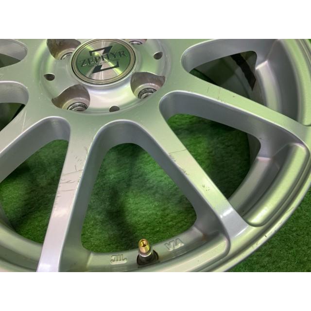 ゼファー フィット スイフト ホイール アルミ シルバー 15インチ 5.5J