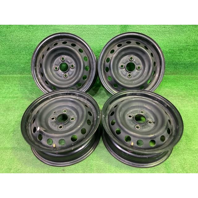 トヨタ（TOYOTA） 純正 アクア NHP10 ホイール スチール クロ 14インチ