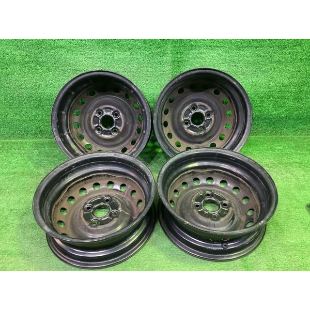 トヨタ（TOYOTA） 純正 アクア NHP10 ホイール スチール クロ 14インチ