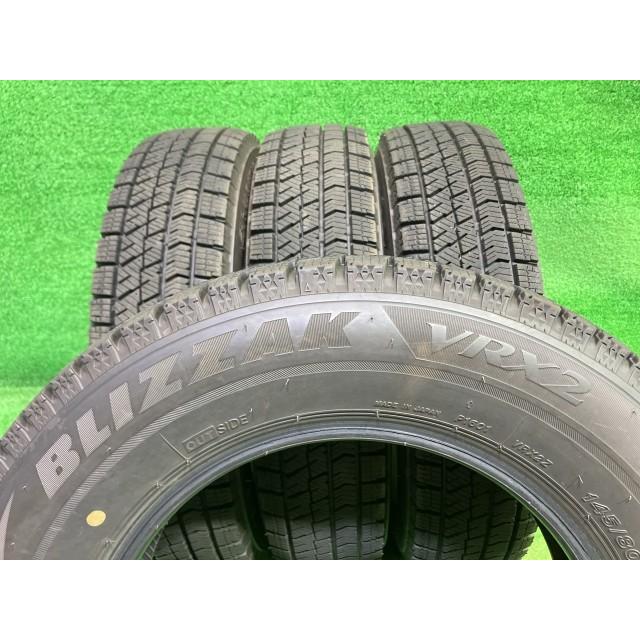 BRIDGESTONE スタッドレス ブリヂストン ブリザックVRX2 145/80R13 4本 