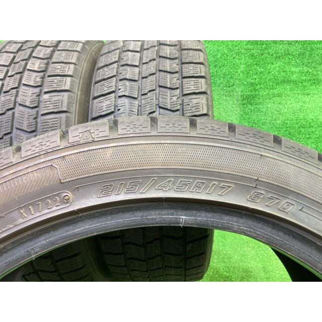 車 GOODYEAR スタッドレス グッドイヤー アイスナビ 7 215/45R17 4本 7 