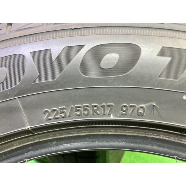 TOYO スタッドレス トーヨー オブザーブGIZ3 225/55R17 4本 7ミリ 2025 