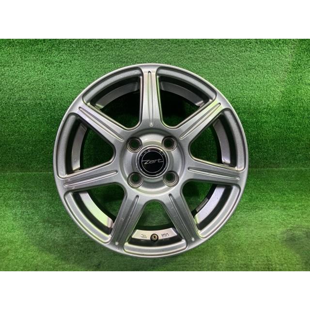 ツァルト 軽自動車 ホイール アルミ ガンメタ 14インチ 4.5J 4穴 4本 