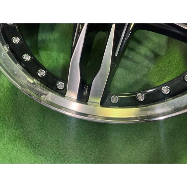 シュタイナーLSV ハリアー スカイライン ホイール アルミ ブラック