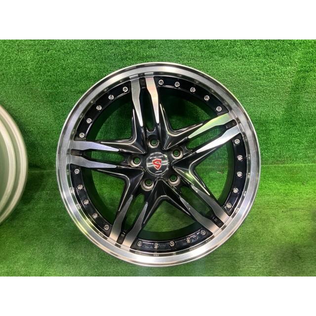 シュタイナーLSV ハリアー スカイライン ホイール アルミ ブラック