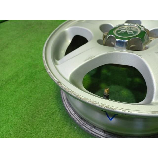 三菱（MITSUBISHI） 純正 パジェロミニ H58A ホイール アルミ ガンメタ 