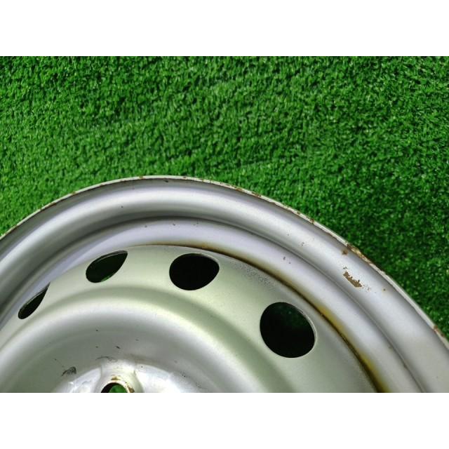 三菱・ミニキャブ純正ホイール 三菱（MITSUBISHI） 純正 ミニキャブ 1本 ホイール スチール シルバー