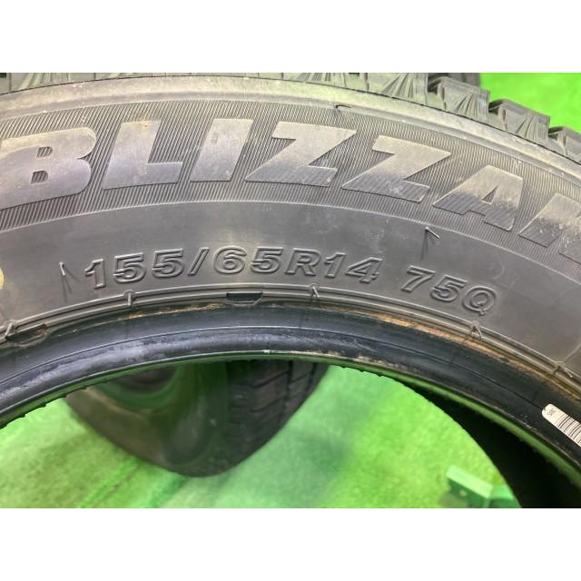 BRIDGESTONE スタッドレス ブリヂストン ブリザックVRX3 155/65R14 4本 