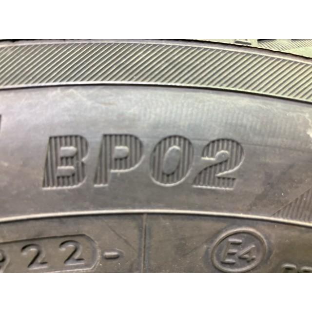 YELLOWHAT スタッドレス イエローハット BP02 155/65R14 4本 7ミリ 2本