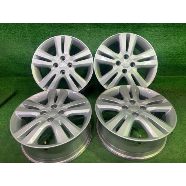 ホンダ HONDA 純正 フィット  GE8 ホイール アルミ シルバー 16インチ 6J 4穴 4本 100 +53 ホンダ（HONDA） 純正 フィット GE8 ホイール アルミ シルバー 16