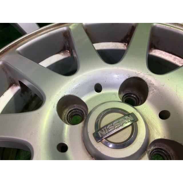 日産（NISSAN） 純正オプション ノート E11 ホイール アルミ シルバー