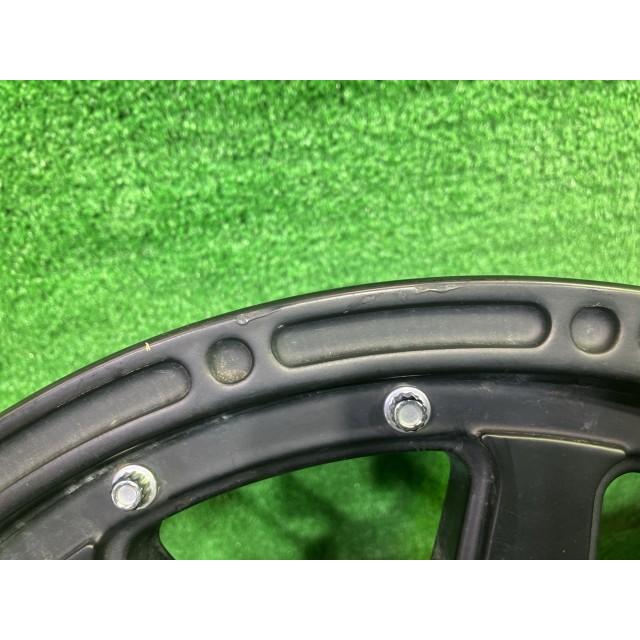 エクストリームJ 215サーフ パジェロ ホイール アルミ マットブラック 