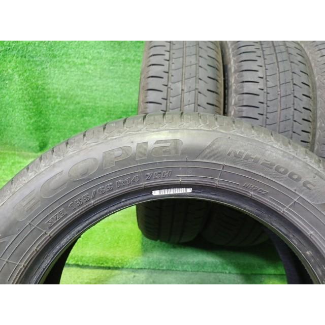 BRIDGESTONE サマー ブリヂストン エコピアNH200C 155/65R14 4本 1本4