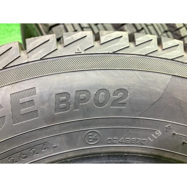 YELLOWHAT スタッドレス イエローハット BP02 145/80R13 4本 7ミリ 