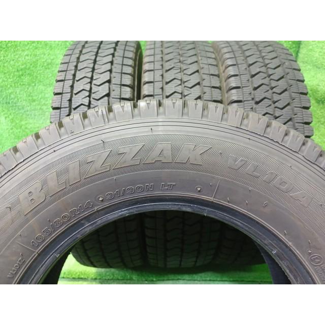 BRIDGESTONE スタッドレス ブリヂストン ブリザックVL10A 165/80R14 91