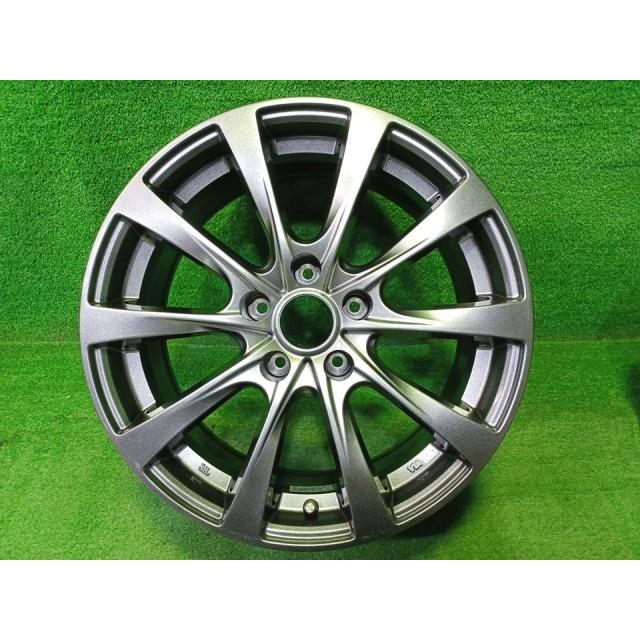 ユーロスピード F10  新品 アルファード ヴェルファイア ハリアー デリカD5 ホイール アルミ ガンメタ 17インチ 7J 5穴 4本 114.3 +38 ユーロスピード F10 新品 アルファード ヴェルファイア ハリアー