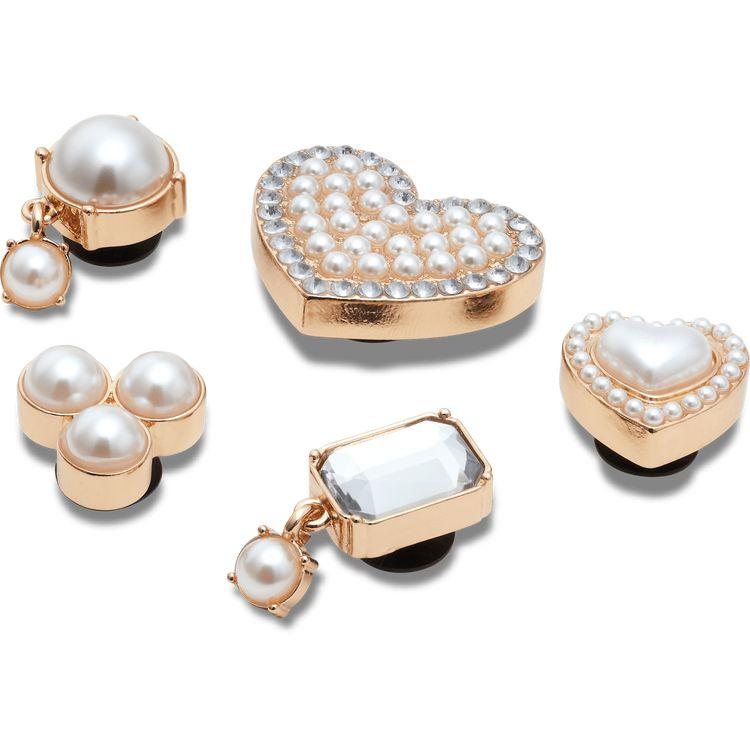 crocs（クロックス） ジビッツ Pearly Gates 5 Pack 10013257 : Szone