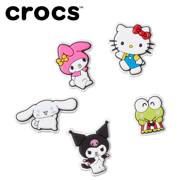 crocs（クロックス） ジビッツ Hello Kitty 5pck ハローキティ アンド