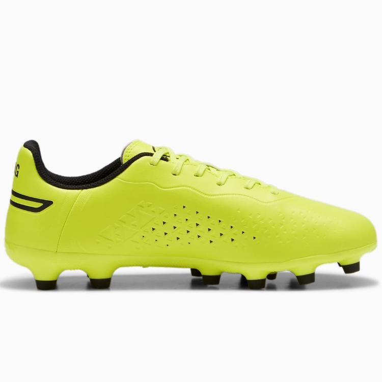 グレー目ん玉 PUMA（プーマ） キング マッチ ワイド HG/AG 107812-01 メンズシューズ