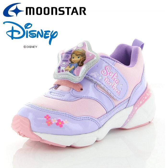 ムーンスター ディズニー Dn C1249 パープル ディズニーled搭載光る靴 子供靴 Szone スポーツ 通販 Yahoo ショッピング