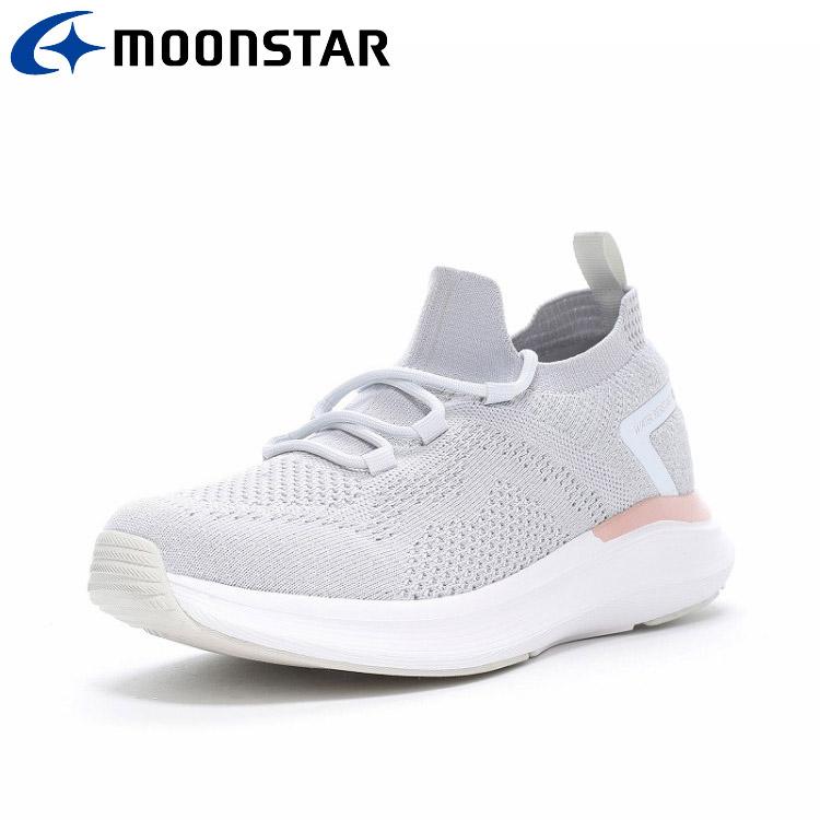 ムーンスター SNGY LY07 グレイ 12323977 レディース ウォーキング スニーカー | MoonStar