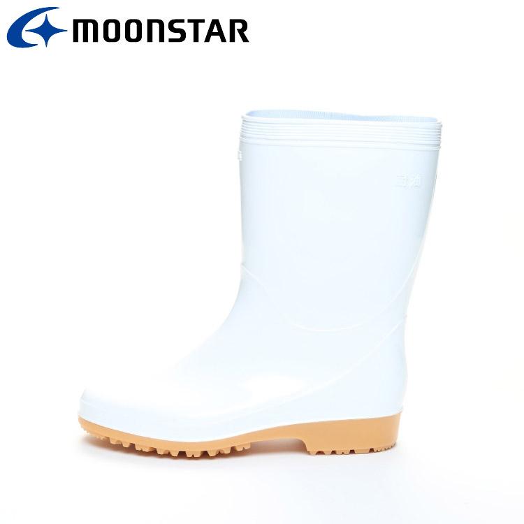 ムーンスター ニューパラNEO ホワイト 13310011 メンズ レディース 長靴 食品衛生 | MoonStar