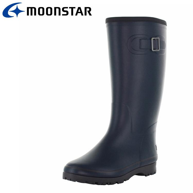 ムーンスター MF 12RL ネイビー 13360445 レディース ウインター 軽量ラバーブーツ | MoonStar
