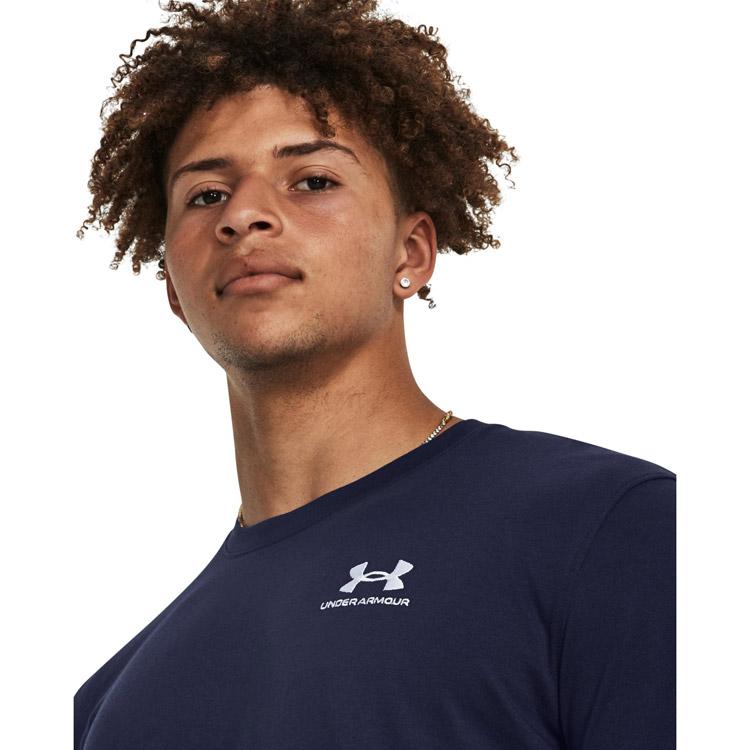 UNDER ARMOUR アンダーアーマー UAヘビーウェイト エンブロイダリーロゴ ショートスリーブTシャツ 1373997-410 メンズ ...