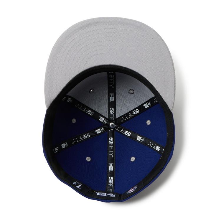 ニューエラ 59FIFTY powered by GORO(min-nano)ロサンゼルス・ドジャース ダークロイヤル グレー 14880418 メンズ | NEW ERA | 10
