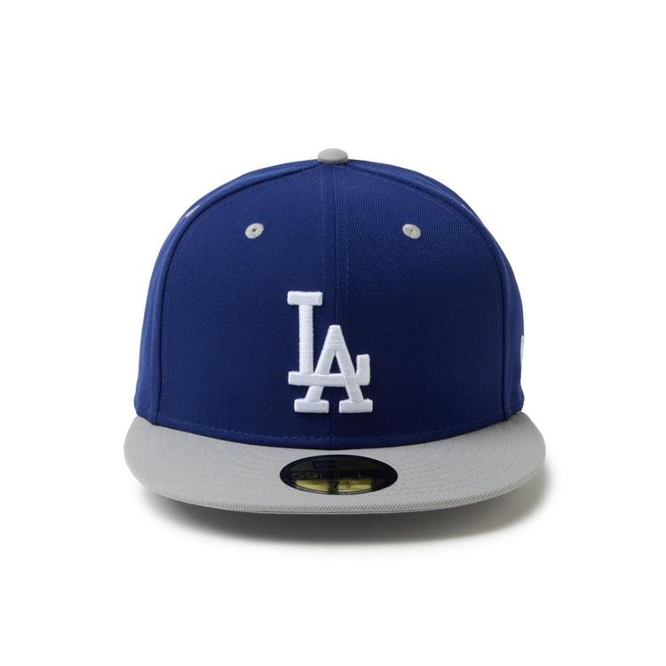 ニューエラ 59FIFTY powered by GORO(min-nano)ロサンゼルス・ドジャース ダークロイヤル グレー 14880418 メンズ | NEW ERA | 02