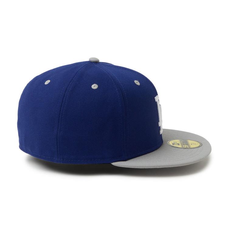 ニューエラ 59FIFTY powered by GORO(min-nano)ロサンゼルス・ドジャース ダークロイヤル グレー 14880418 メンズ | NEW ERA | 05