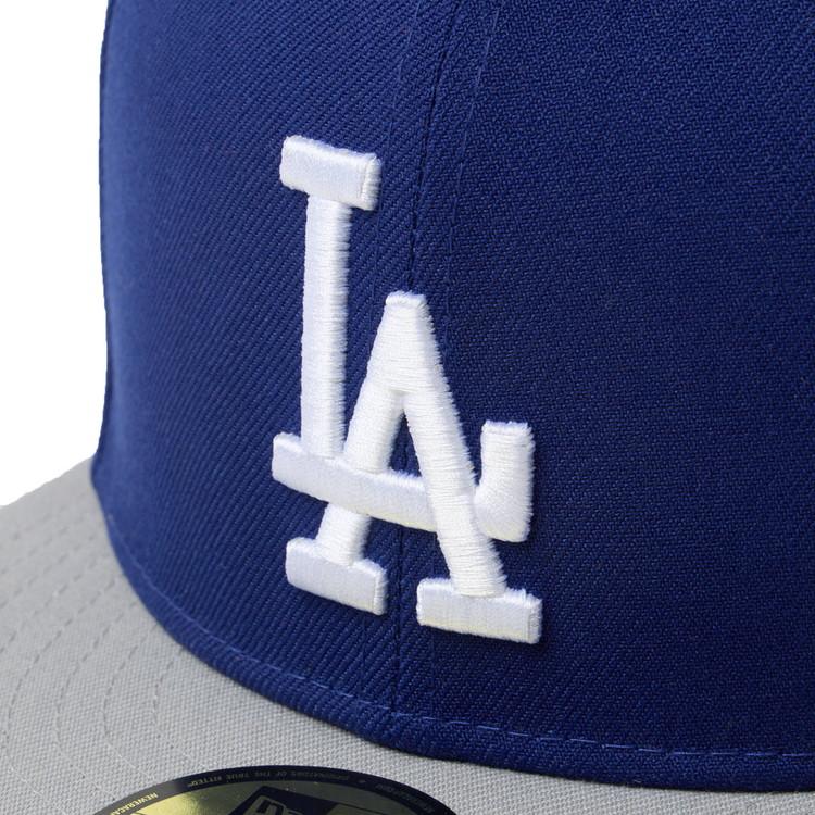 ニューエラ 59FIFTY powered by GORO(min-nano)ロサンゼルス・ドジャース ダークロイヤル グレー 14880418 メンズ | NEW ERA | 07