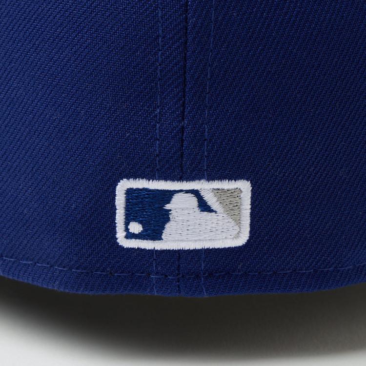 ニューエラ 59FIFTY powered by GORO(min-nano)ロサンゼルス・ドジャース ダークロイヤル グレー 14880418 メンズ | NEW ERA | 08