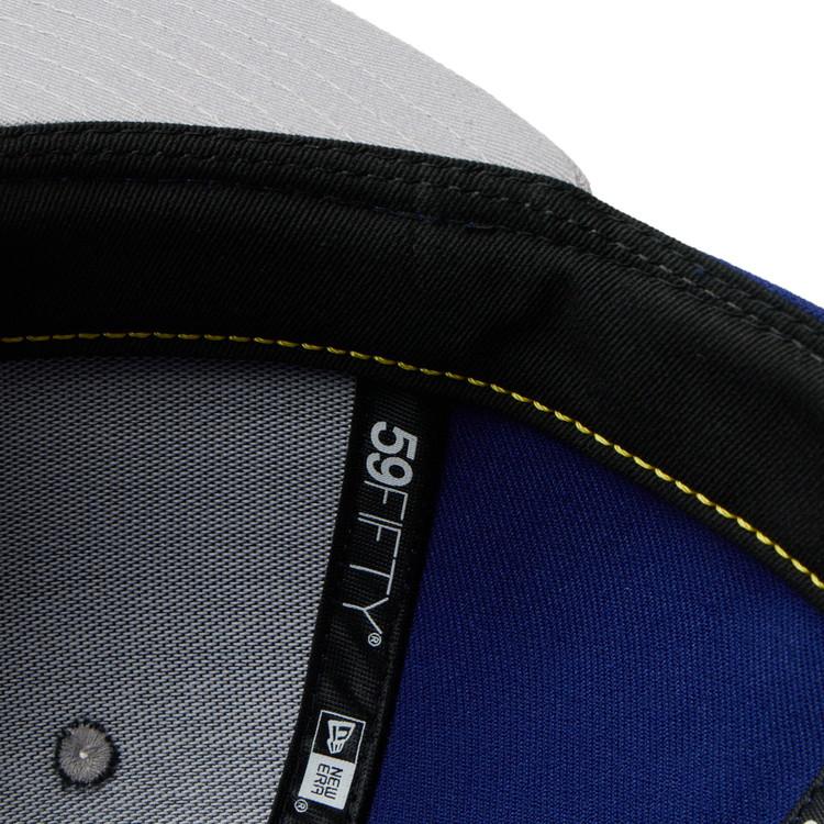 ニューエラ 59FIFTY powered by GORO(min-nano)ロサンゼルス・ドジャース ダークロイヤル グレー 14880418 メンズ | NEW ERA | 09