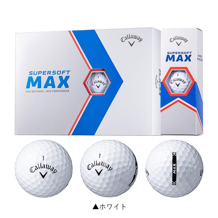 キャロウェイ ゴルフ スーパーソフト MAX ゴルフボール 1ダース(12球入り) 2023モデル｜szone｜03