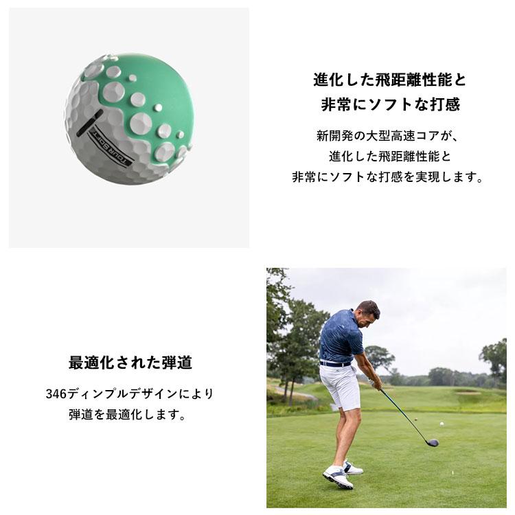 タイトリスト ゴルフ ツアー ソフト ゴルフボール 1ダース(12球入り) 2024モデル 日本正規品 Titleist Tour Soft｜szone｜02