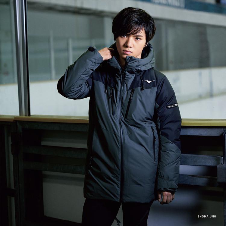 ミズノ MIZUNO (発熱素材)ブレスサーモリフレクションギアダウンコート 