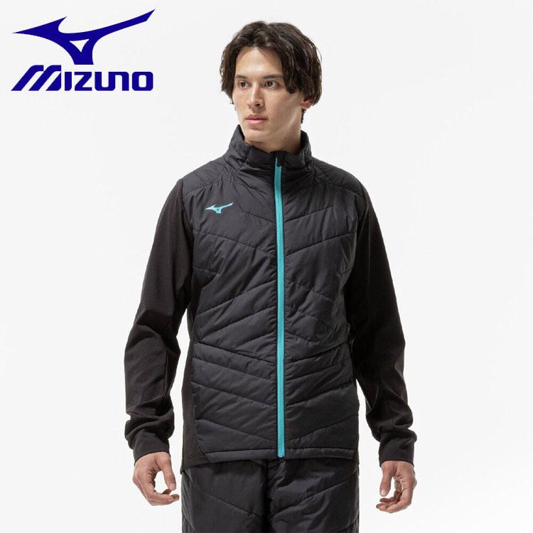 Mizuno テックフィルジャケット　青黒Ｌサイズ MIZUNO（ミズノ） テックフィルブレスサーモジャケット 32MEC53509