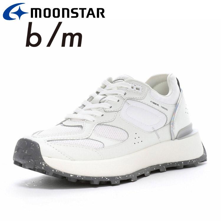 ムーンスター B/Mイーバ ホワイト 42700131 b/m メンズ レディース スニーカー | MoonStar